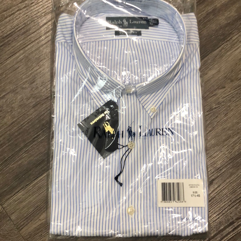 Ralph Lauren Custom Fit Button Down